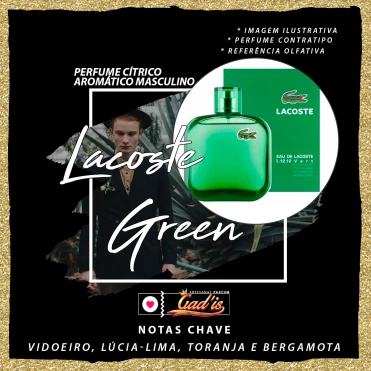 Perfume Similar Gadis 882 Inspirado em Lacoste Green Contratipo